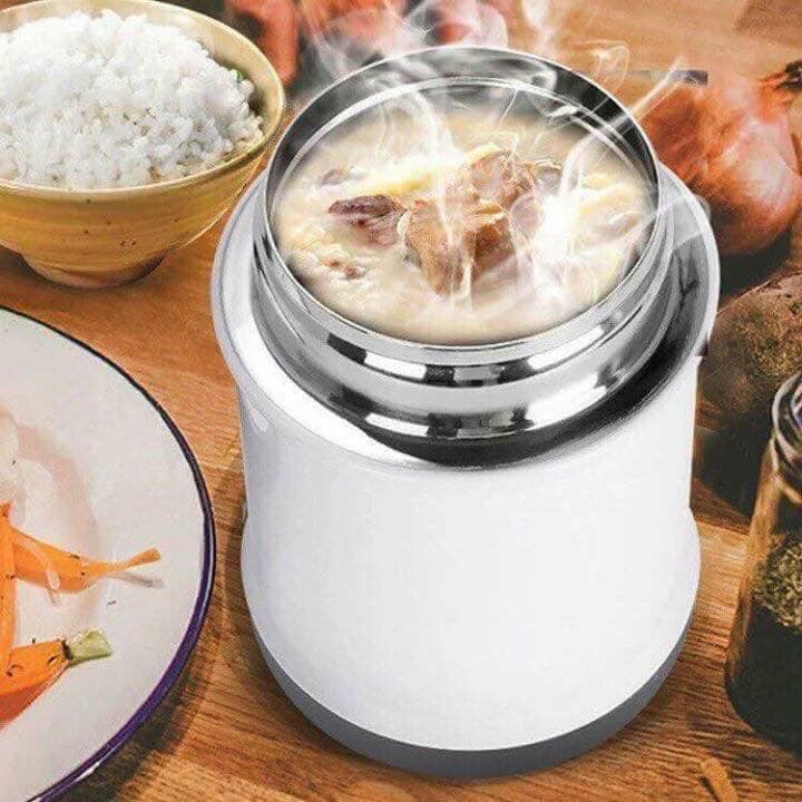 Bình Ủ cháo, Cặp Lồng Cà Mèn Ủ Cháo Nhật 450ml Giữ Nhiệt Siêu Bền