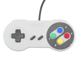Tay Cầm Điều Khiển SNES Có L1 - R1 Chơi Game 4 Nút Super Nintendo Kết ...
