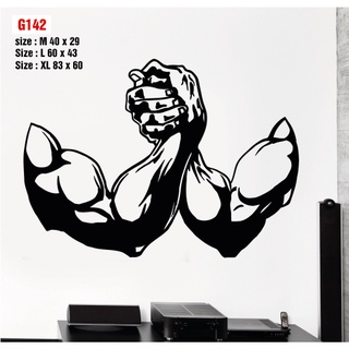 Decal dán tạo động lực trong phòng Gym P10