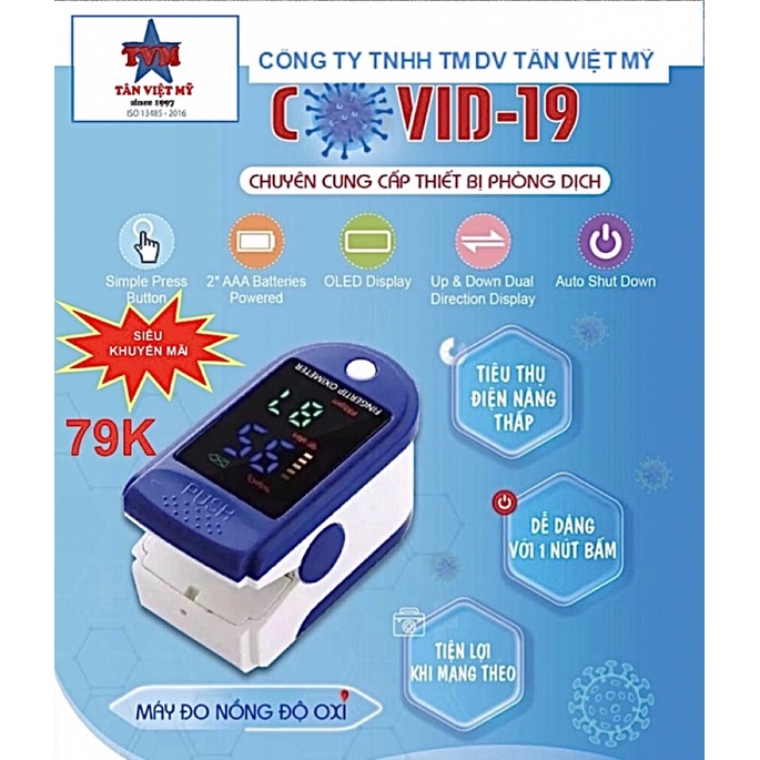 Máy đo nồng độ oxy trong máu Pulse Oximeter LK87| Máy Spo2| | Shopee ...