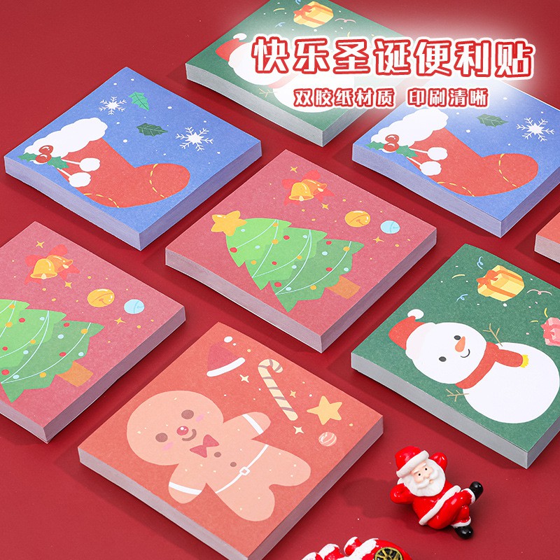 Note Ghi Chú Noel 8X8Cm 50 Tờ
