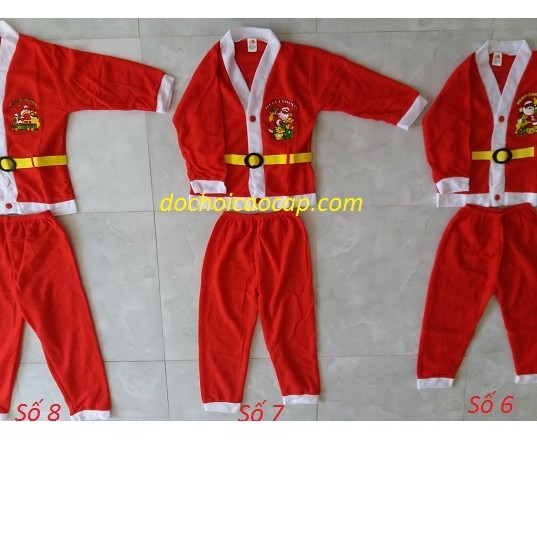 Trang phục noel cho trẻ em - chất nỉ số 8