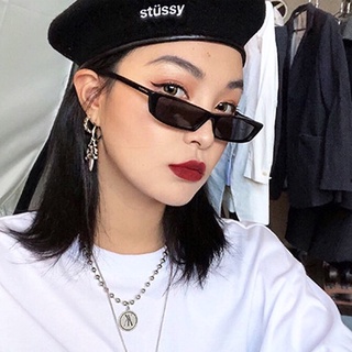 Kính râm hình chữ nhật phong cách Ulzzang Hàn Quốc dành cho nữ / nam Shandes dành cho nữ