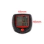 Máy tính xe đạp Màn hình kỹ thuật số LCD chống nước