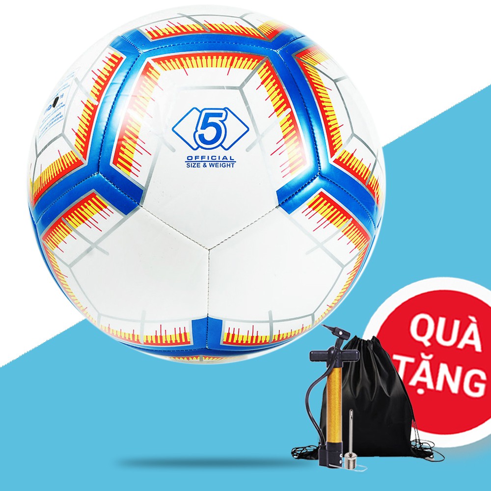 Quả bóng đá NHA số 5 - Bóng đá chính hãng - Tặng Kim bơm + Túi lưới - Bảo hành 12 tháng
