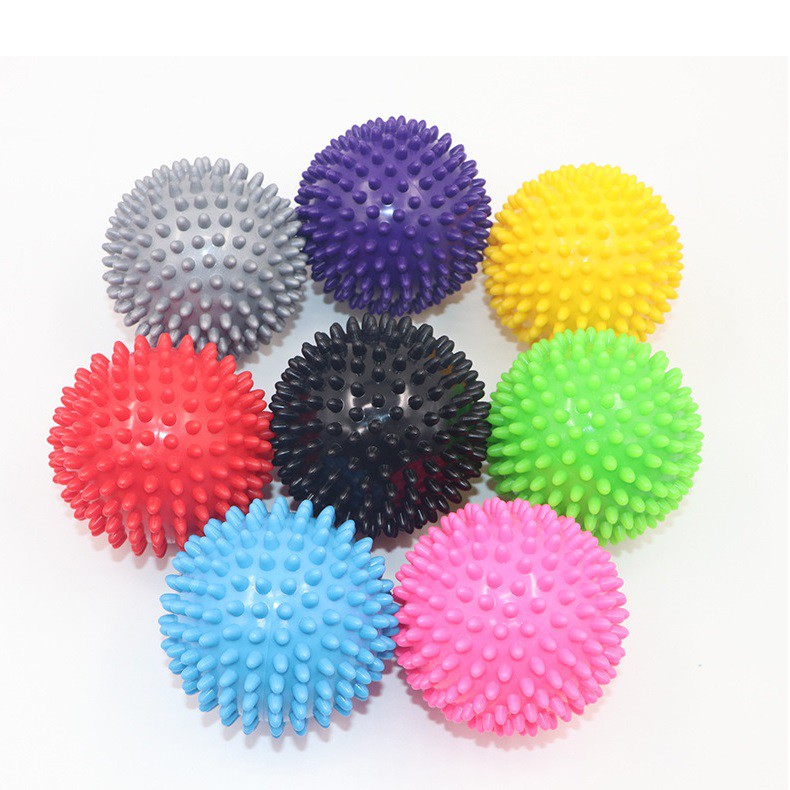 Dụng cụ thể dục, bóng massage YOGA 7,5-9cm có gai SPORTY giúp giảm đau, căng thẳng, cơ bắp co giãn