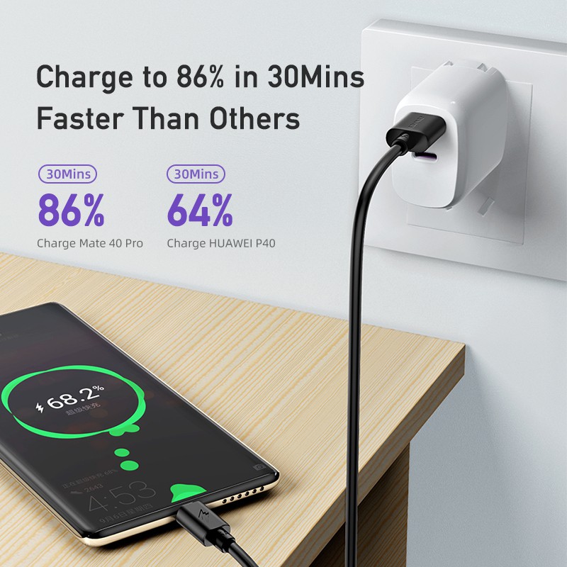 Ảnh Cáp sạc Awei CL-110T sạc nhanh USB Type C cho Android Chính hãng An Toàn Ổn Định 1