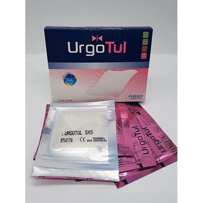Hộp 10 miếng URGOTUL 10x10- Gạc chống dính nhanh lành vết thương ...