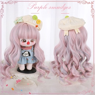 [50 mẫu][SẴN] Tóc giả cho doll 20cm - Wig tóc cho búp bê bông 20cm TG1
