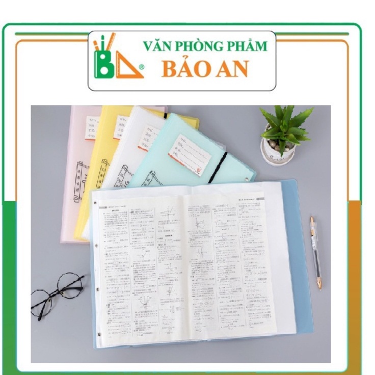 File 20 Lá Khổ A3 HQ4820 Đựng Được Tờ Giấy A3, Kích Thước 420x297mm ...