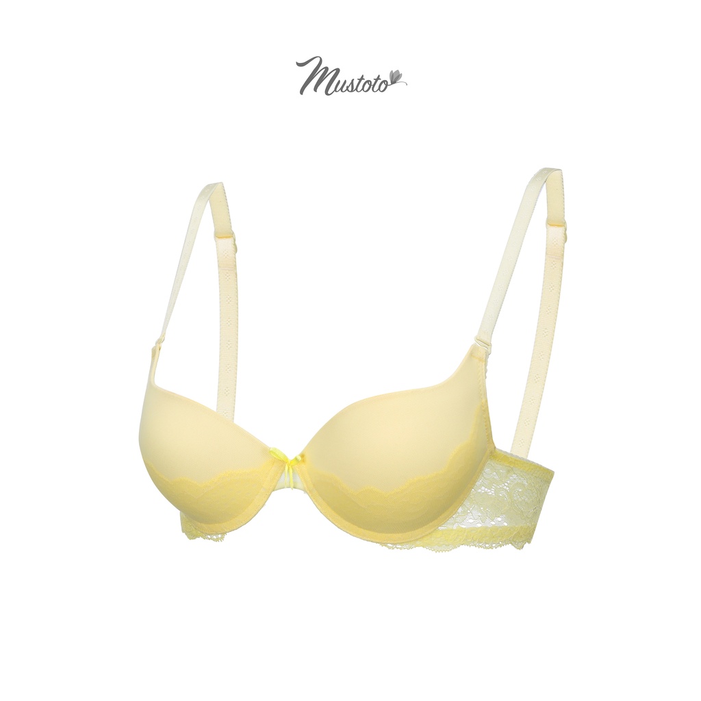 Mô tả Áo Lót Nữ Mustoto Mút Vừa 2,5cm Có Gọng Nâng Phối Lưới (MA46) - 11