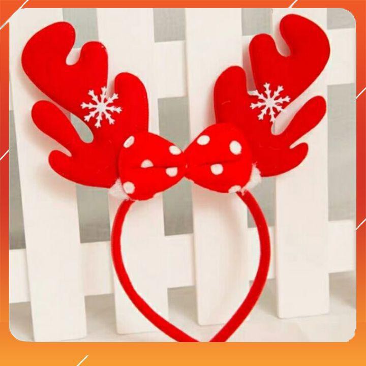 Bờm noel - bờm giáng sinh tuần lộc đỏ [Siêu hot]