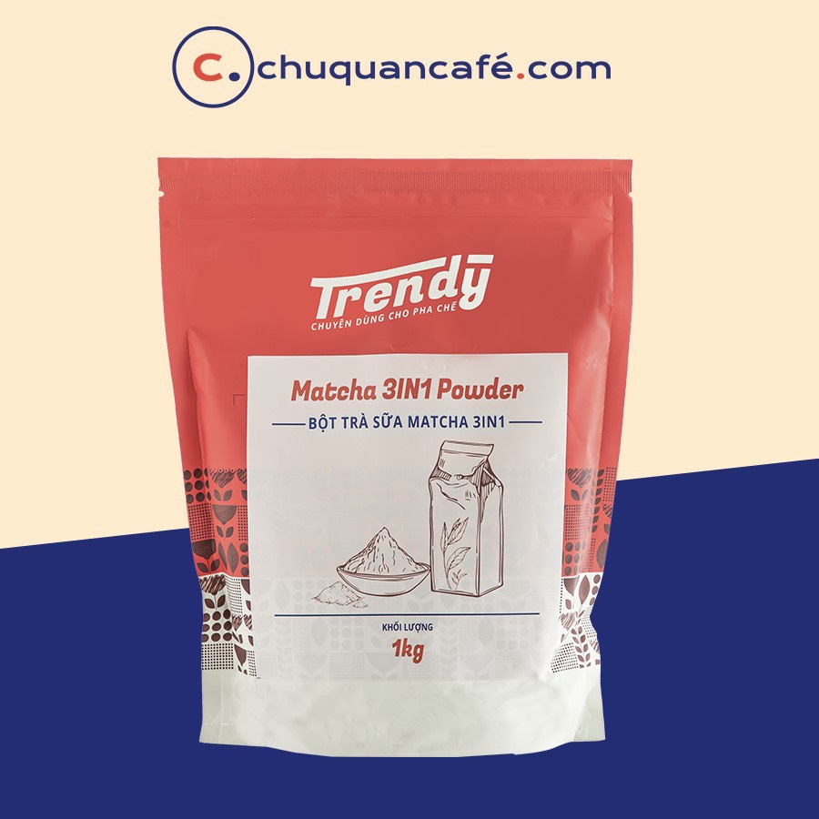 Bột Matcha 3in1 Trendy 1kg | Shopee Việt Nam