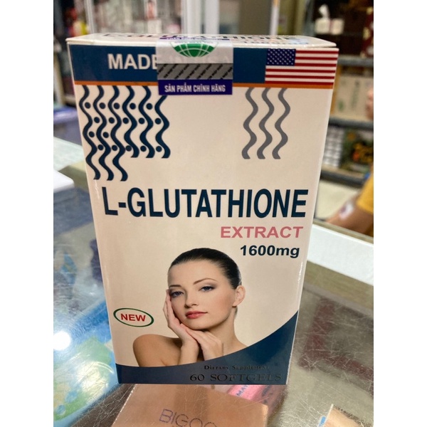 L-GLUTATHIONE EXTRACT 1600mg h tr sng da | Shopee Vit Nam