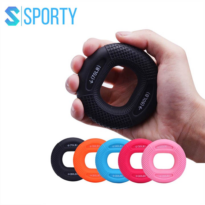Ảnh Bóp tập cơ tay vòng tròn YGW28 có thể điều chỉnh tay cầm 20-80LB SPORTY 2