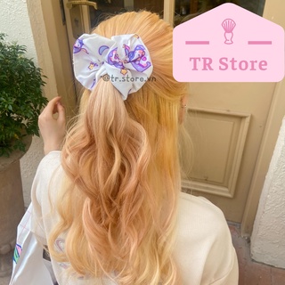 Scrunchies hoạt hình Galaxy Teddy Bear gấu xinh