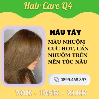 Mau nhuộm nâu ánh kim hair sáng tạo, tinh tế và thời thượng này sẽ giúp bạn tỏa sáng trong bất kỳ dịp nào. Với cùng chất lượng ưu việt, sản phẩm mang đến cho bạn nhiều sự lựa chọn nơi bạn được trải nghiệm sự kết hợp hoàn hảo giữa màu nâu rực rỡ và ánh kim đầy sắc màu. Hãy xem và cảm nhận sự khéo léo trong kỹ thuật nhuộm tinh tế này nhé!