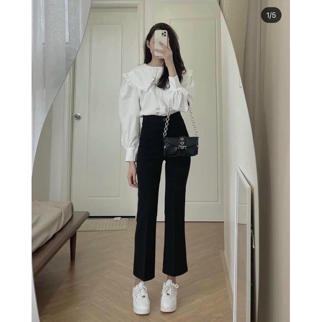 Quần ống suông trẻ trung mã Q66