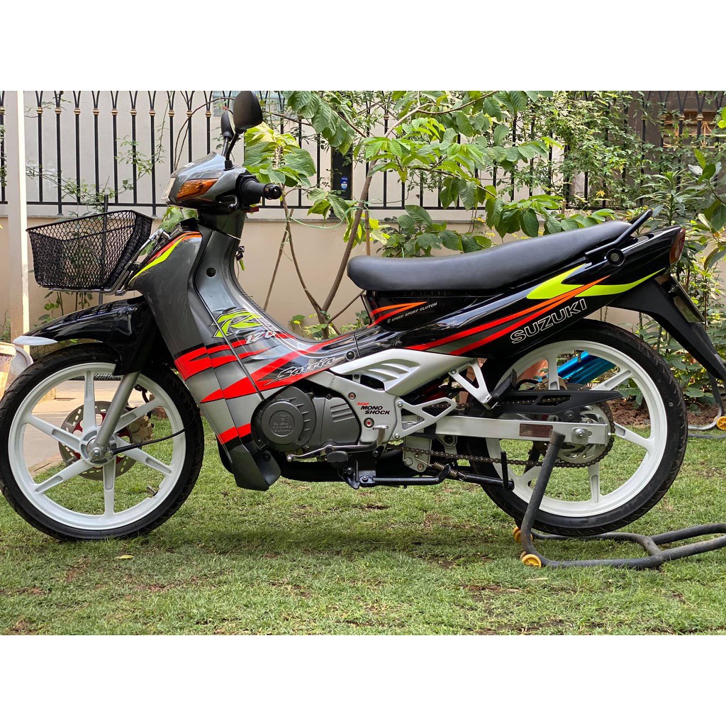 Tem Rời Suzuki Satria 2000 Xám Đen - Tem Chuẩn Hình | Shopee Việt Nam