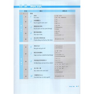 Sách- Giáo Trình Hán Ngữ BOYA Sơ Cấp Tập 1