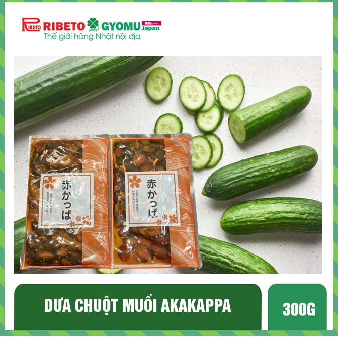 Dưa chuột muối Akakappa 300g Nhật Bản | Shopee Việt Nam