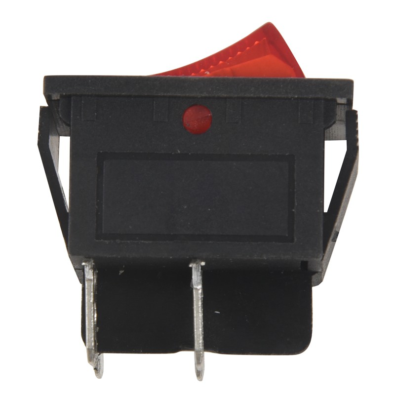 Đèn đỏ 4 chân DPST BẬT / TẮT Snap in Rocker Switch 15A / 250V 20A / 125V AC 28x22mm