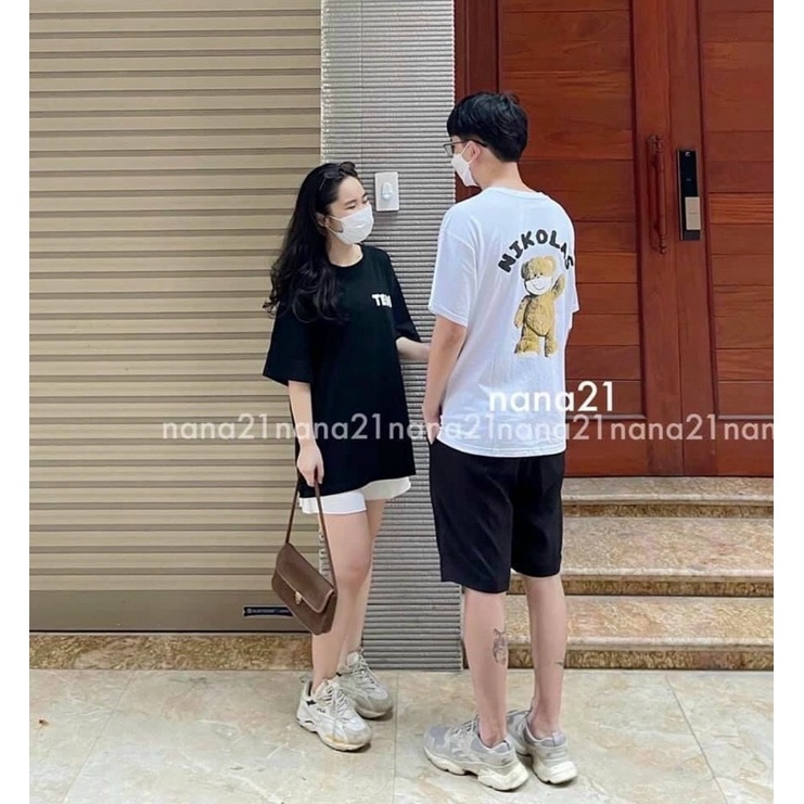 [Freeship]Áo phông gấu teddy