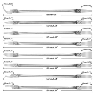 Dusur Set 8 Dụng Cụ Tháo Gỡ burin Bằng Kim Loại Chuyên Dụng Cho crowbar opening
