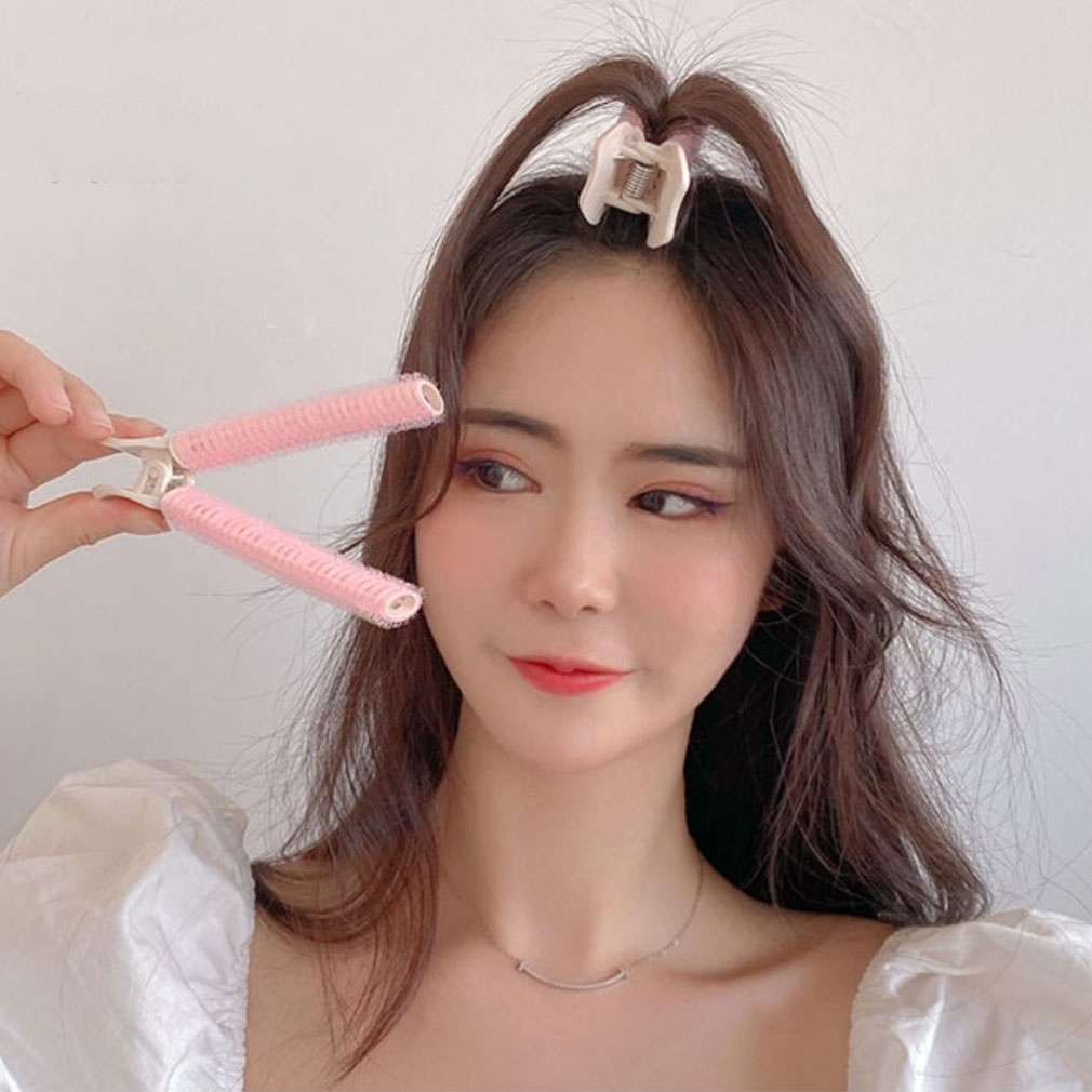 [Máy uốn tóc kiểu INS Hàn Quốc dành cho nữ] [Kẹp tóc xoăn lười tạo kiểu Air Bangs] [Chân tóc đơn giản dành cho nữ]