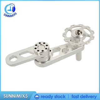 [Bộ căng xích Bộ chuyển đổi tốc độ đơn Thay thế xe đạp Đen Đỏ
