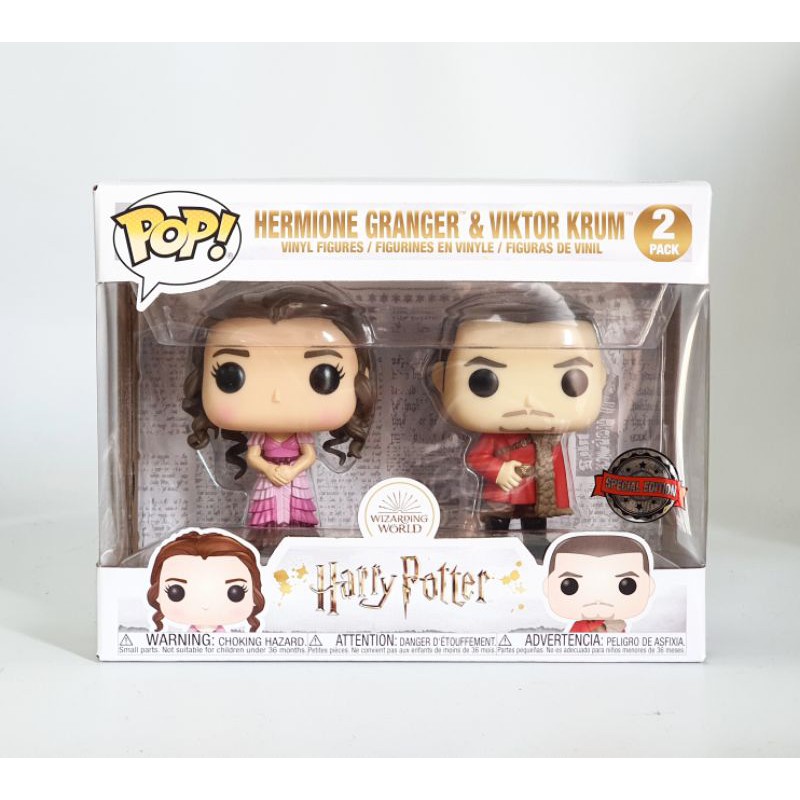 Mô hình Funko Pop Hermione Granger & Viktor Krum [B&N Exclusive