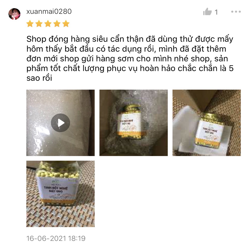 Ảnh Viên tinh bột nghệ mật ong - Sử dụng khi - Đau dạ dày - Phụ nữ sau sinh - HNT NATURAL PRODUCT VTBN300 1