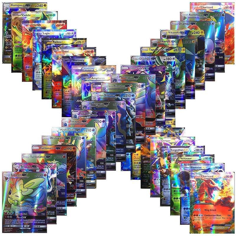 Set 100 Thẻ Bài Pokemon Chơi Cho Bé