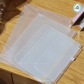 Túi Zip Planner – Túi Đựng Sticker, Phụ Kiện – Sổ Còng A4/B5/A5/A6/A7