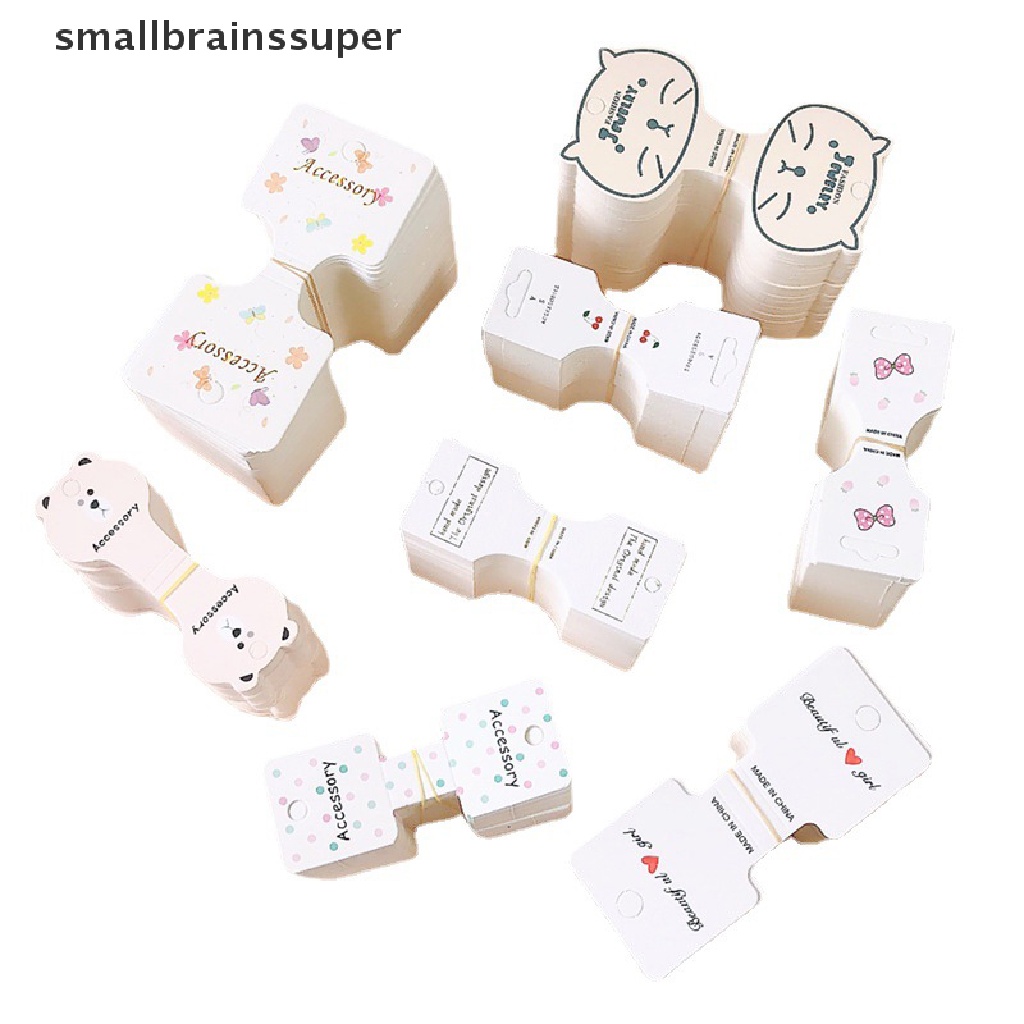 Bộ 50 Thẻ Giấy Gấp Trắng Làm Tóc Cho Người Lớn Và Trẻ Em