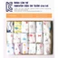 Set 5 Khăn sữa cho bé OZMAM 100% cotton tinh khiết an toàn cho bé (chính hãng Hàn Quốc)
