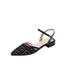 SANDAL KIM TUYẾN mẫu mới quai hậu cài - kèm clip thật
