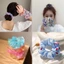 🌺xinyia🌺 Dây buộc tóc, cột tóc vải scrunchies chiffon chấm bi siêu đẹp Orin