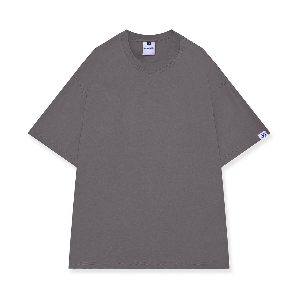 Áo thun Unisex N7 Basic Tee phông trơn nam nữ tay lỡ oversize form rộng 12 màu 5