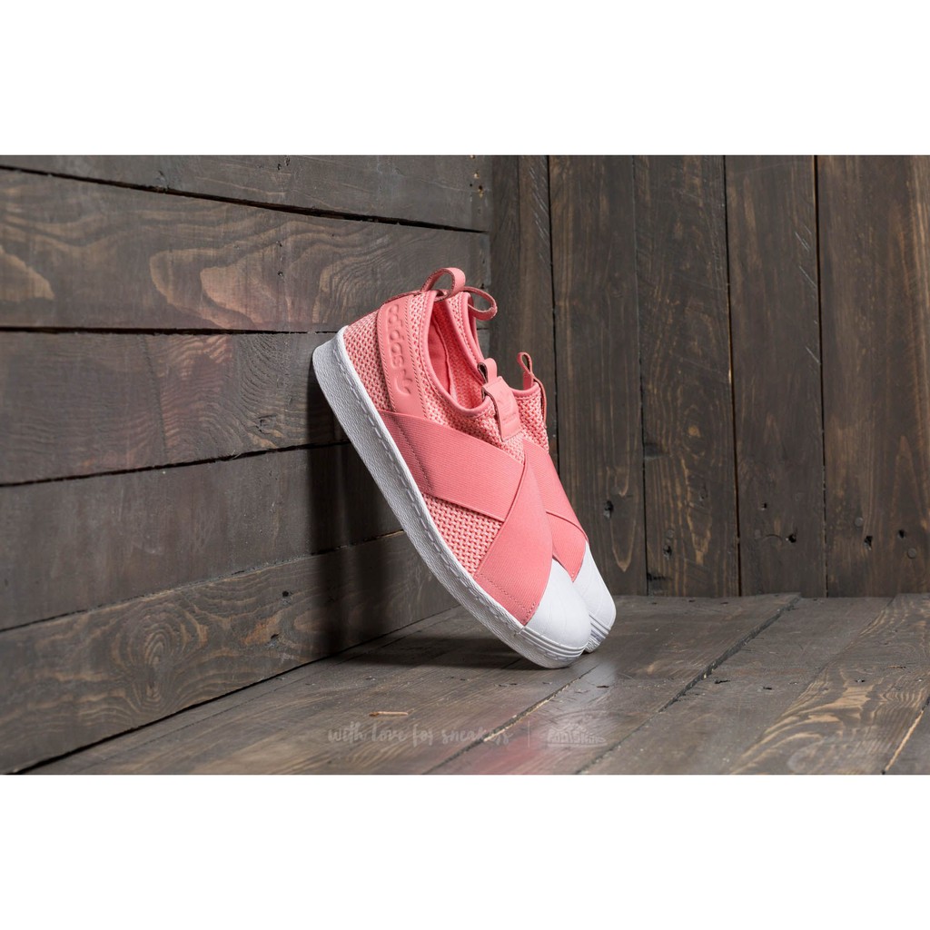 Giay ADIDAS SUPERSTAR SLIP ON W PINK BY2950