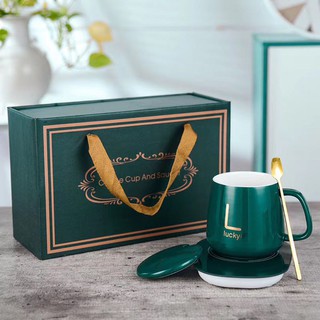 Đế Hâm Nóng Đa Năng Giữ Nhiệt Đồ Uống Thức Ăn Làm Ấm Các Loại Ly Cốc Trà Café Tặng Kèm Tách Bear Bảo hành 18 tháng