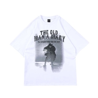 Áo thun nam đẹp form rộng chất cotton in hình cá tính