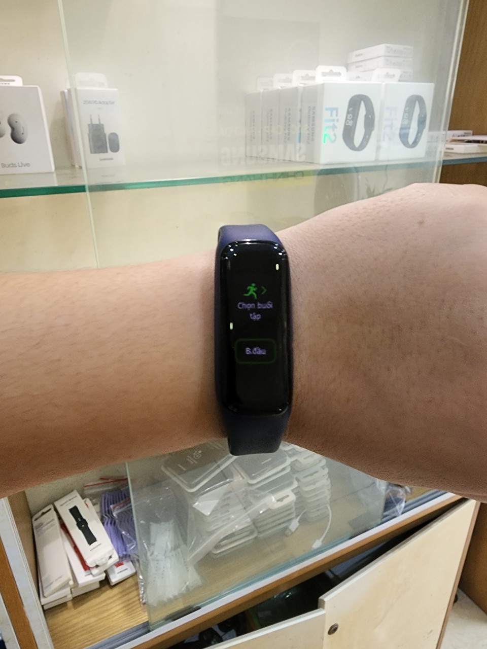 Dây đeo silicon cao cấp cho đồng hồ thông minh Samsung Galaxy Fit 2 Sm ...