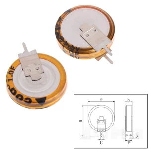Set 2 Tụ Điện Thông Minh 5.5 V 1.0f Siêu Bền
