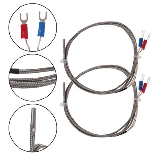 Set 2 cặp nhiệt điện 1m K-Type 0 sang 600 độ đầu dò cảm biến 3x15x1000