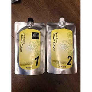 Nhuộm tóc phủ bạc thời trang màu đen  (Hàn Quốc)  mugens sansuhwa down color black 2 x 450g