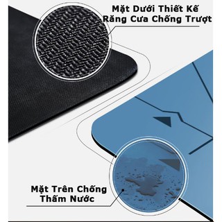 Thảm Tập Yoga Định Tuyến Cao Su Thiên Nhiên PD01 Chính Hãng Đại Nam Sport + Tặng Kèm Túi Và Dây Buộc