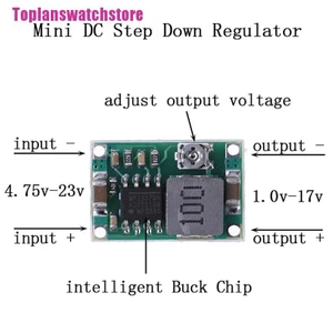 - Mạch điện áp thấp 3A từ 5V-23V đến 3.3V 6V 9V