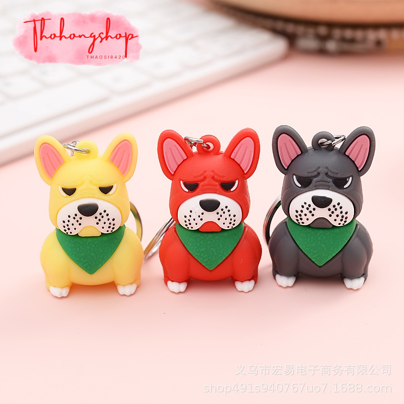 3 Móc Khóa Chú Cún Cảm Xúc Cooldog