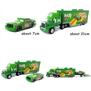 Mô Hình Xe Tải McQueen Jackson Storm Mack Uncle Disney Tỉ Lệ 1:55